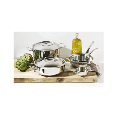 Pannendeksel 18 cm, roestvrij staal, de Buyer