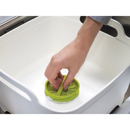 Afwasteil WASH & DRAIN, donkergrijs, Joseph Joseph