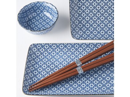 Sushiset GEOMETRIC FLOWERS, 6-delig, MIJ