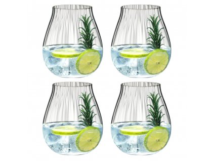 Gin-glas (set) GIN SET OPTIC O, 4 stuks, 765 ml, Riedel