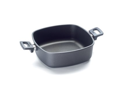 Serveerpan TITANIUM NOWO 28 x 28 cm, voor inductie, titanium, WOLL