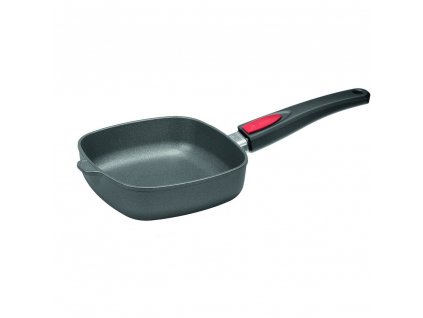 
                    
                          Koekenpan met anti-aanbaklaag TITANIUM NOWO 20 x 20 cm, afneembare steel, titanium, WOLL                    
                