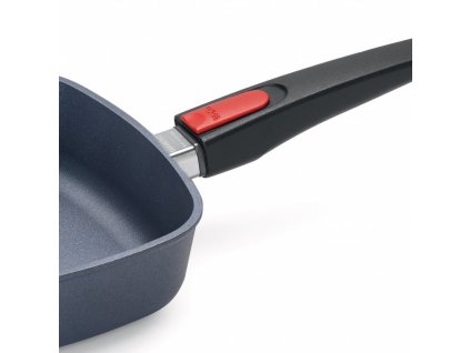 Koekenpan met anti-aanbaklaag DIAMOND LITE 22 x 22 cm, afneembare steel, titanium, WOLL