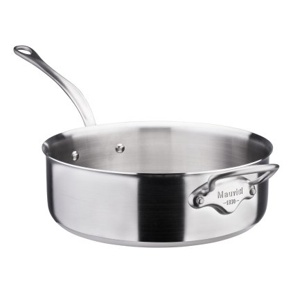 Sauteerpan M'COOK 28 cm, roestvrij staal, Mauviel