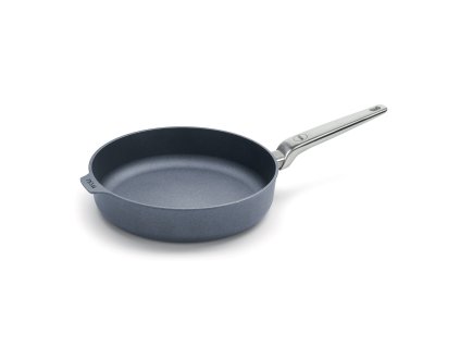 Sauteerpan DIAMOND LITE PRO 28 cm, roestvrijstalen steel, titanium, WOLL