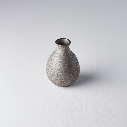 Sake-fles EARTH BLACK 250 ml, 12 cm, MIJ