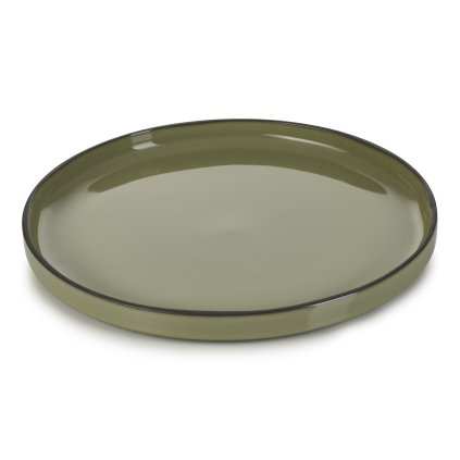 Dineerbord CARACTERE 28 cm, kaki, REVOL
