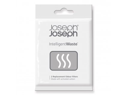 Geurfilters INTELLIGENT WASTE, 2 stuks, voor afvalbakken TOTEM, TITAN en STACK, Joseph Joseph
