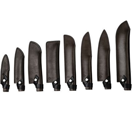 Messchede voor fileermes van Forged, leer, Forged