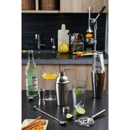 Cocktailshaker 700 ml, mat roestvrij staal, Leopold Vienna