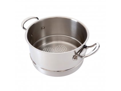 Stoominzet 24 cm, roestvrij staal, MAUVIEL