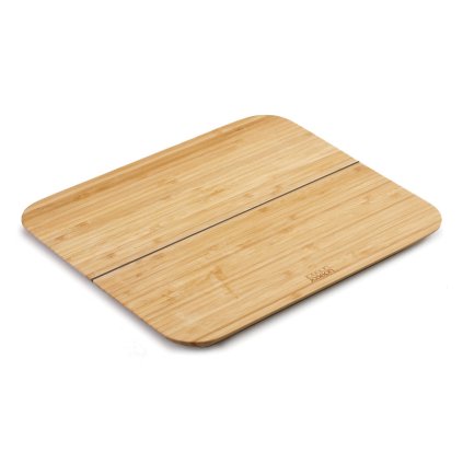 Snijplank CHOP2POT 33 x 27 cm, opvouwbaar, bruin, bamboe, Joseph Joseph