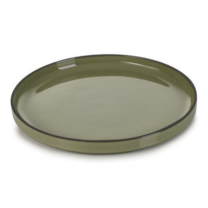 Dineerbord CARACTERE 26 cm, kaki, REVOL