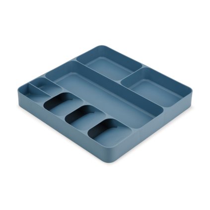 Bestekbak DRAWERSTORE COMPACT, blauw, Joseph Joseph