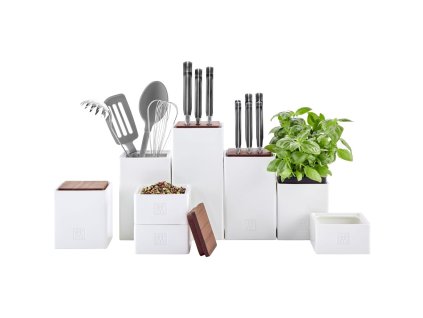Messenblok, voor 6 messen, wit, Zwilling