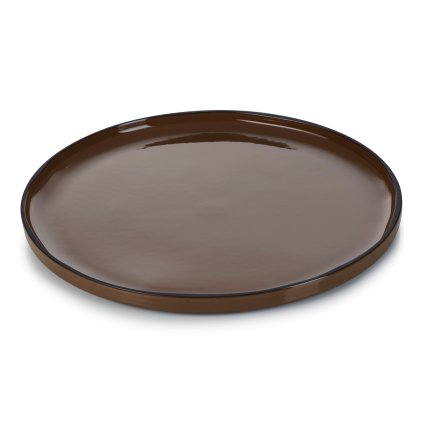 Serveerbord CARACTERE 30 cm, bruin, REVOL
