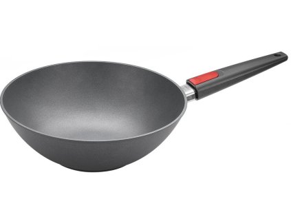 Wok TITANIUM NOWO 30 cm, inductie, afneembare steel, WOLL