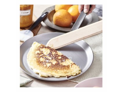 Crepe-pan MINERAL B 26 cm, met pollepel en kwast, de Buyer