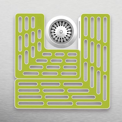 Gootsteenmat SINK SAVER, grijs, Joseph Joseph