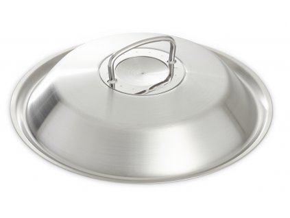 Pannendeksel ORIGINAL PROFI COLLECTION 30 cm, gewelfd, metaal, Fissler