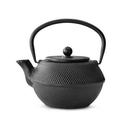 Theepot JANG 1,2 l, zwart, gietijzer, Bredemeijer