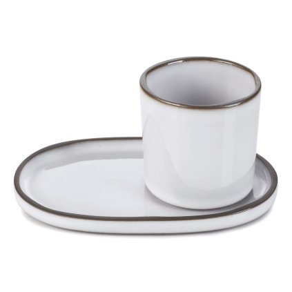 Espressokopje CARACTERE 80 ml, wit, REVOL