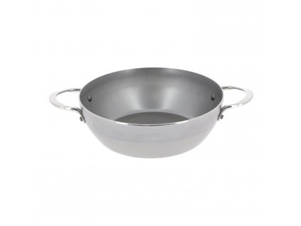 
                    
                          Country pan MINERAL B 24 cm, diepe pan met 2 handgrepen, staal, de Buyer                    
                