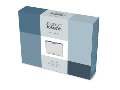 Snijplank (set) FOLIO4 L 60193, 4-delig, met houder, blauw, kunststof, Joseph Joseph