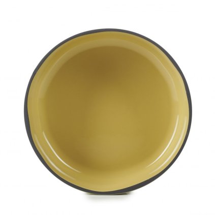 Serveerschaal CARACTERE 17 cm, mosterdgeel, REVOL