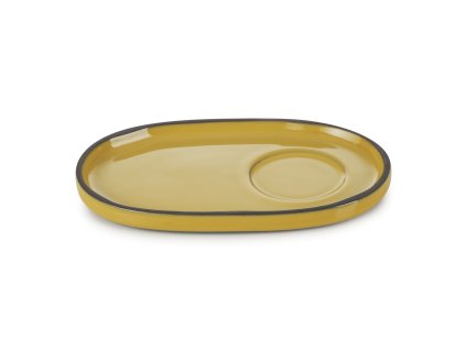 Schoteltje voor kopje CARACTERE, curry, REVOL