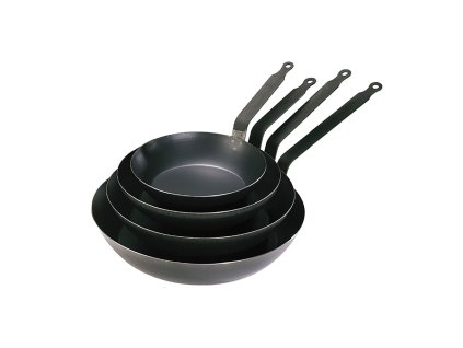 Universele koekenpan LA LYONNAISE 28 cm, staal, de Buyer