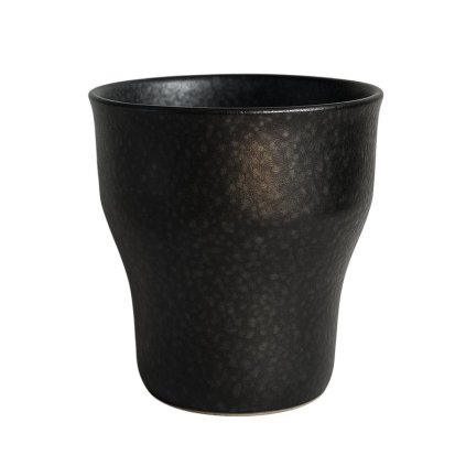Cup CRAFT 100 ml, zwart, keramiek, MIJ