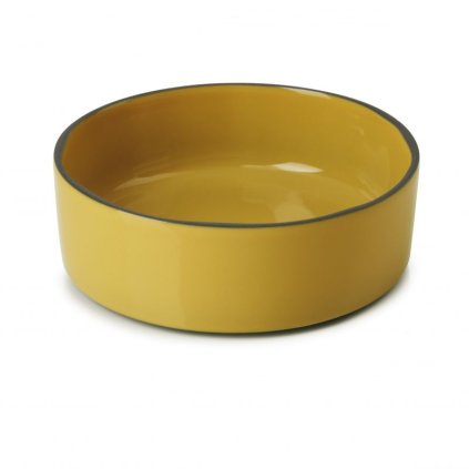 Serveerschaal CARACTERE 14 cm, mosterdgeel, REVOL