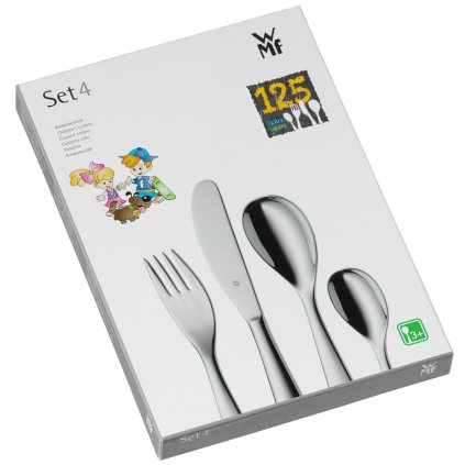 Kinderbestekset, 4-delig, dwergen, WMF