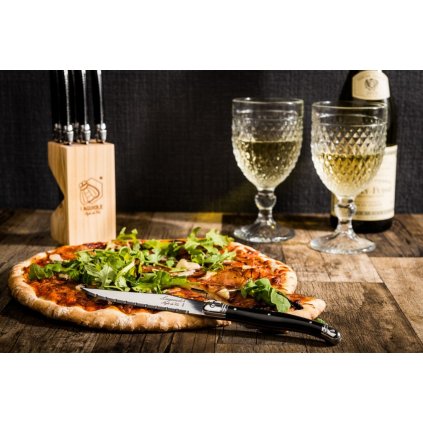 Messenblok met steakmessen PREMIUM, 6 stuks, Laguiole