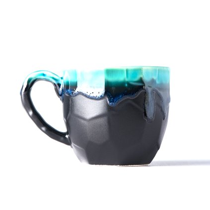 Mok MT BLACK & TURQUOISE 280 ml, MIJ