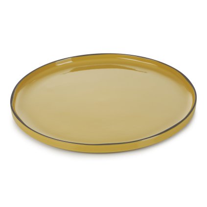 Serveerbord CARACTERE 30 cm, kurkuma, REVOL