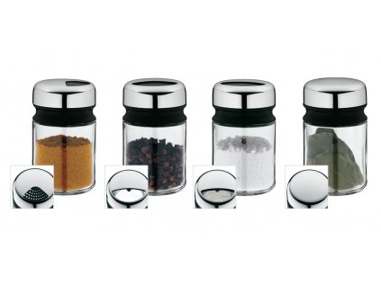 Specerijenpotjes DEPOT, set van 4 stuks, WMF