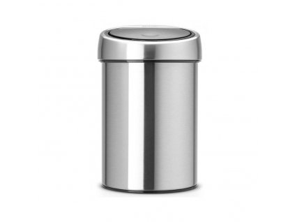 Touch prullenbak TOUCH BIN 3 l, mat staal, Brabantia
