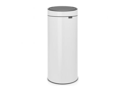 Touch prullenbak TOUCH BIN NEW 30 l, wit, Brabantia