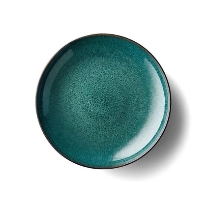 Slaschaal 40 cm, zwart/groen, Bitz