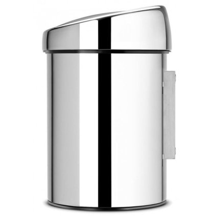 Touch prullenbak TOUCH BIN 3 l, glanzend staal, Brabantia