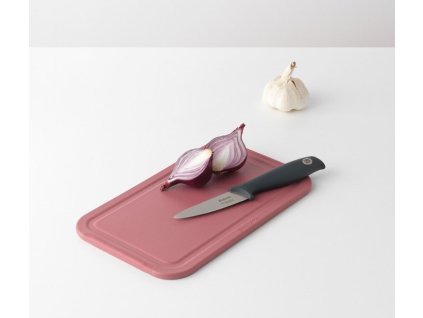Snijplank 25 x 16 cm, roze, kunststof, Brabantia