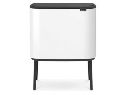 Touch prullenbak BO 3 x 11 l, wit, Brabantia