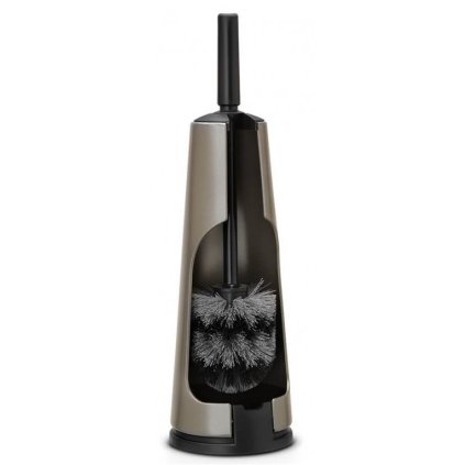 Toiletborstel met houder, platina, Brabantia