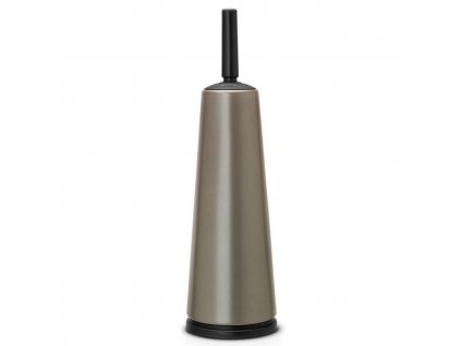 Toiletborstel met houder, platina, Brabantia