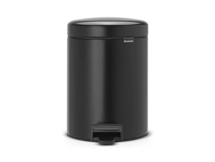 Pedaalemmer NEWICON 5 l, mat zwart, Brabantia