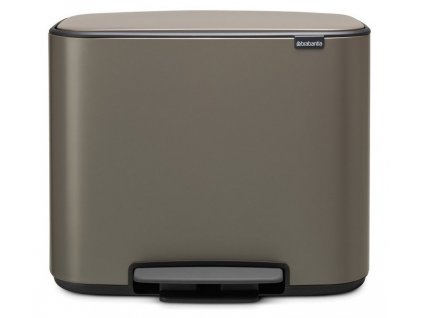 Pedaalemmer BO 3 x 11 l, platina, Brabantia