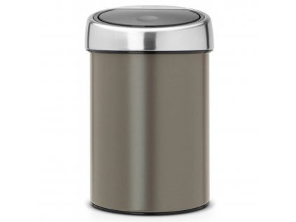 
                    
                          Touch prullenbak TOUCH BIN 3 l, platina, Brabantia                    
                