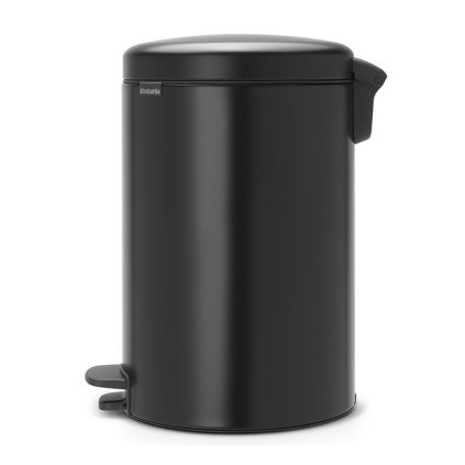 Pedaalemmer NEWICON 20 l, mat zwart, Brabantia